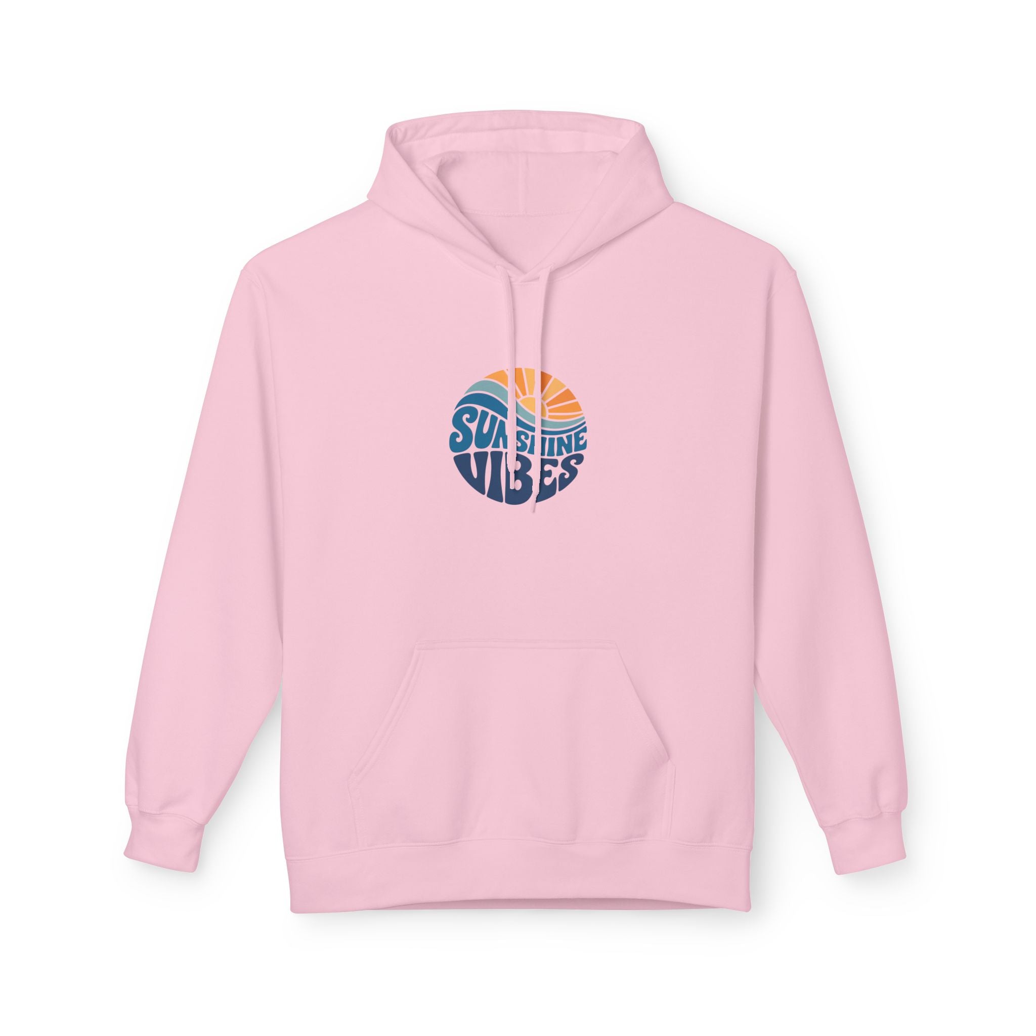 Sunshine Vibes Hoodie — Retro Beach Graphic Pullover