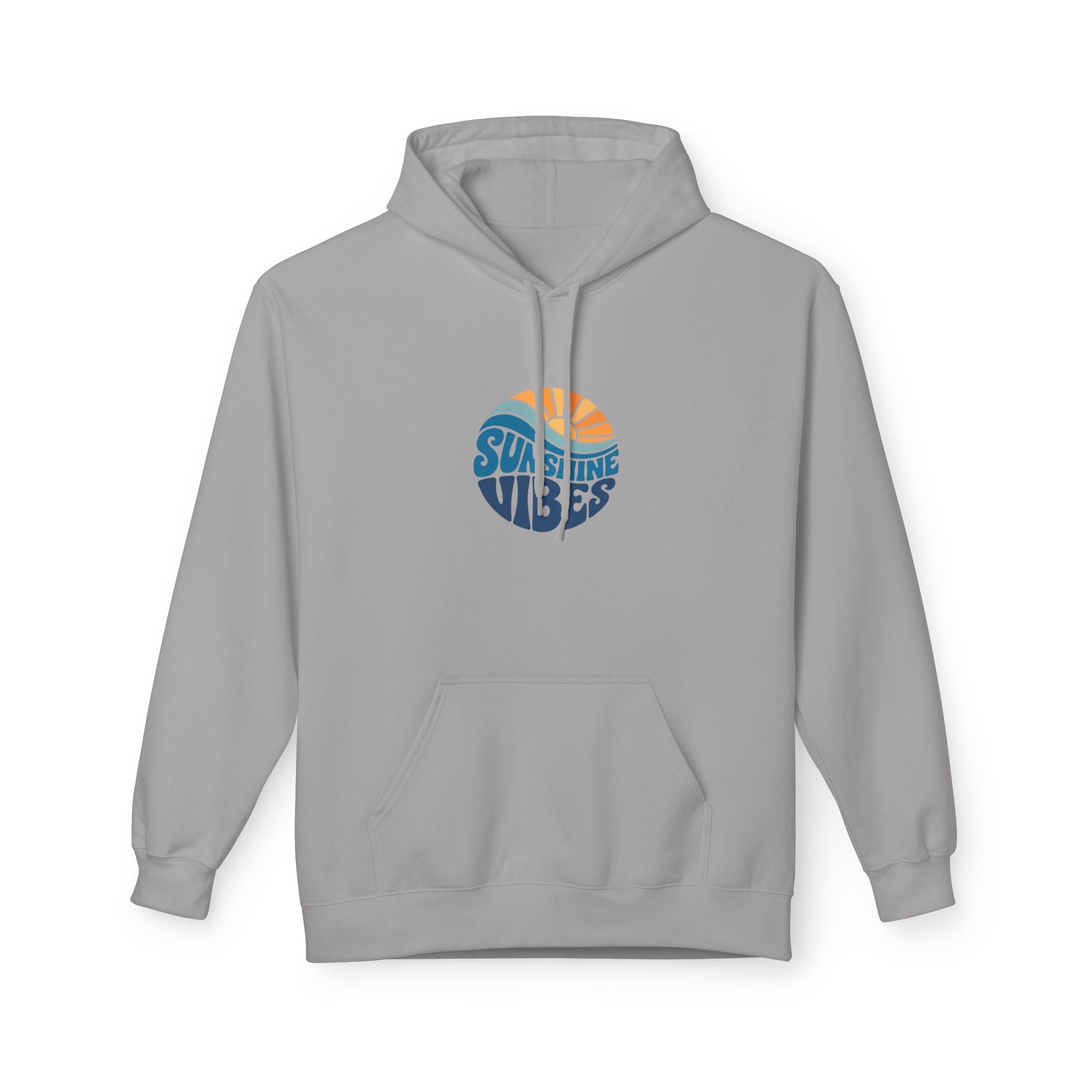 Sunshine Vibes Hoodie — Retro Beach Graphic Pullover