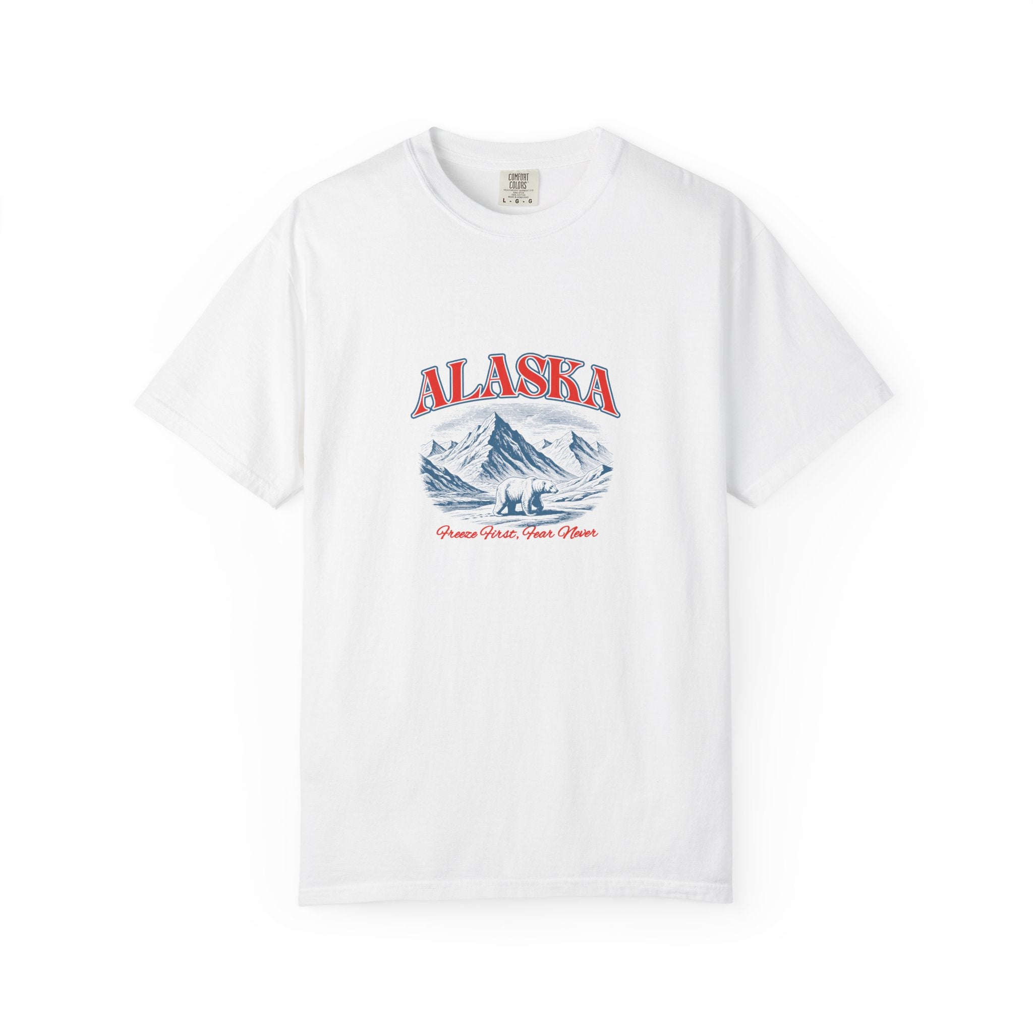 Alaska Mountain Scenic T-Shirt — Vintage Ski & Wilderness Graphic