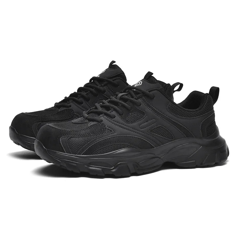 Summer Construction Site Special Shoes Fashion Breathable Lightweight Anti-smash Anti-puncture All Season Comfort Work Boots