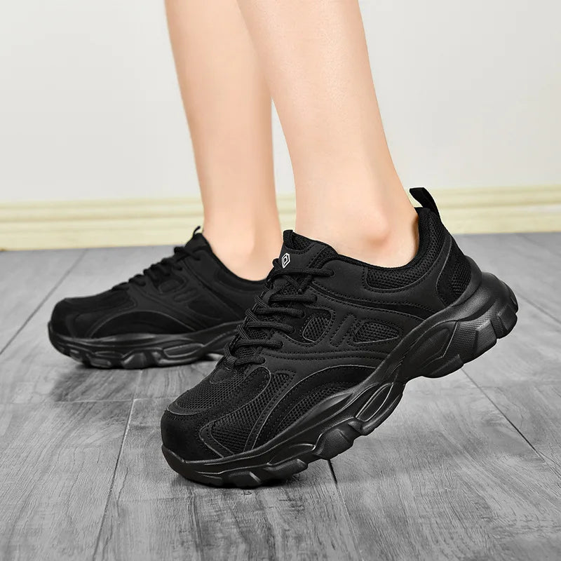 Summer Construction Site Special Shoes Fashion Breathable Lightweight Anti-smash Anti-puncture All Season Comfort Work Boots