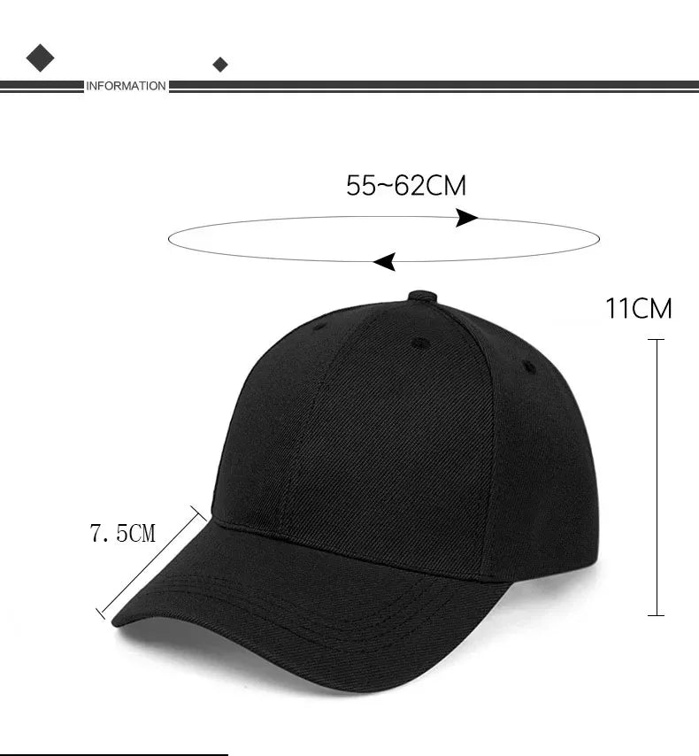 Custom printed logo Baseball Cap for men's and Women's hats Custom logo Men's hat Snapback printed text Design Trucker cap