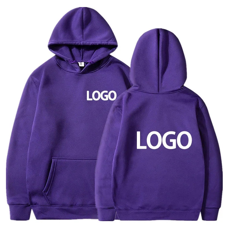 Customized Printed Hoodies Men Fashion Personality Long Sleeve Hoody Sweatshirts Women Casual Spring Autumn Pullovers Sudaderas