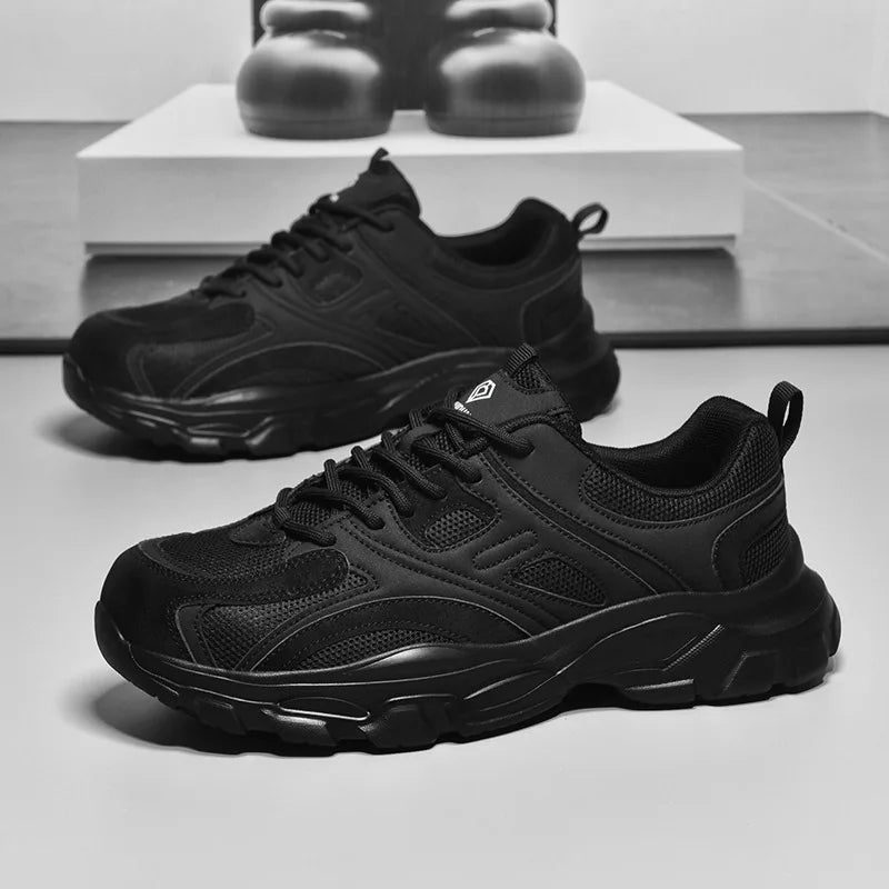 Summer Construction Site Special Shoes Fashion Breathable Lightweight Anti-smash Anti-puncture All Season Comfort Work Boots