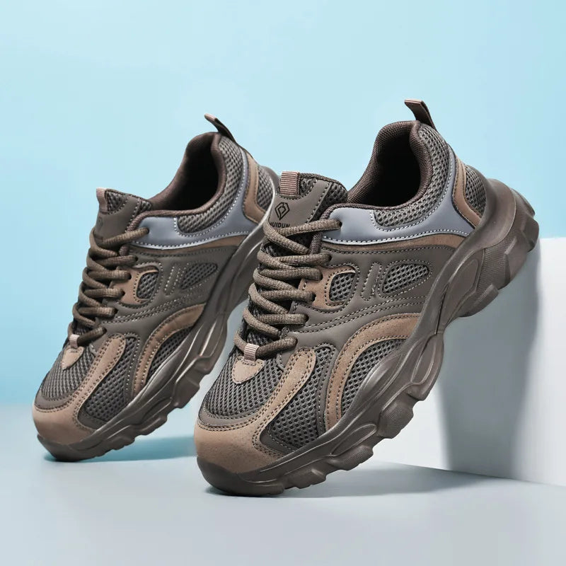 Summer Construction Site Special Shoes Fashion Breathable Lightweight Anti-smash Anti-puncture All Season Comfort Work Boots