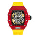 Bull yellow with red shell