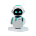 Blue and white robot