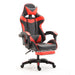 Red With Footrest