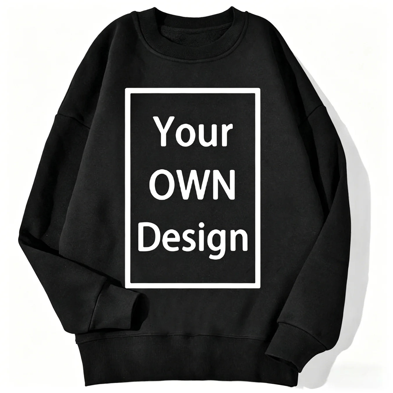 Sweatshirt Custom Graphic Logo Colour Hoodies Vintage Loose Clothing Fashion All-match  Hoody Unisex  Autumn Warm Pullovers