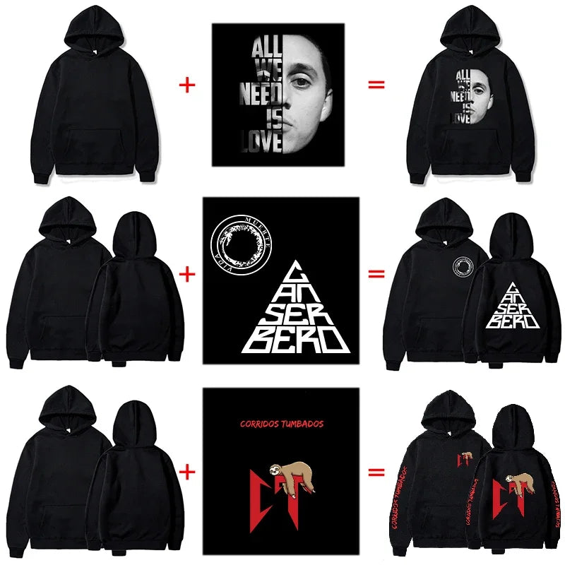 Customized Printed Hoodies Men Fashion Personality Long Sleeve Hoody Sweatshirts Women Casual Spring Autumn Pullovers Sudaderas