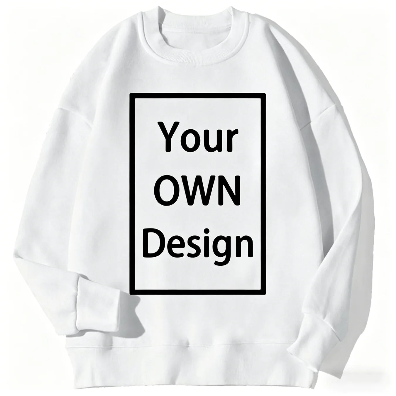 Sweatshirt Custom Graphic Logo Colour Hoodies Vintage Loose Clothing Fashion All-match  Hoody Unisex  Autumn Warm Pullovers