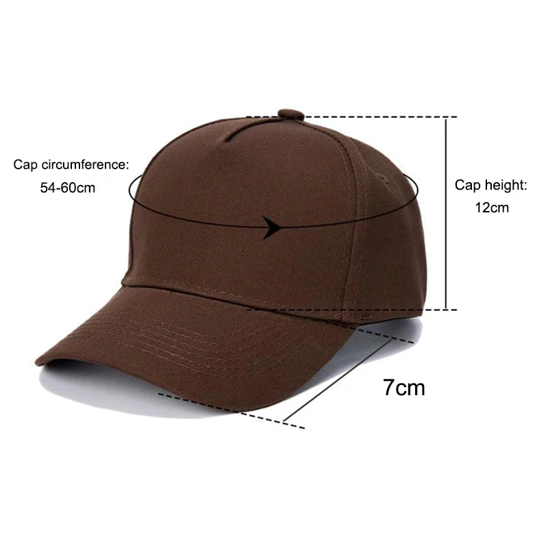 3pcs Customizable Baseball Cap With your Business Work Logo Custom Hats Cotton Breathable Team slogan DIY Print Embroidered Caps