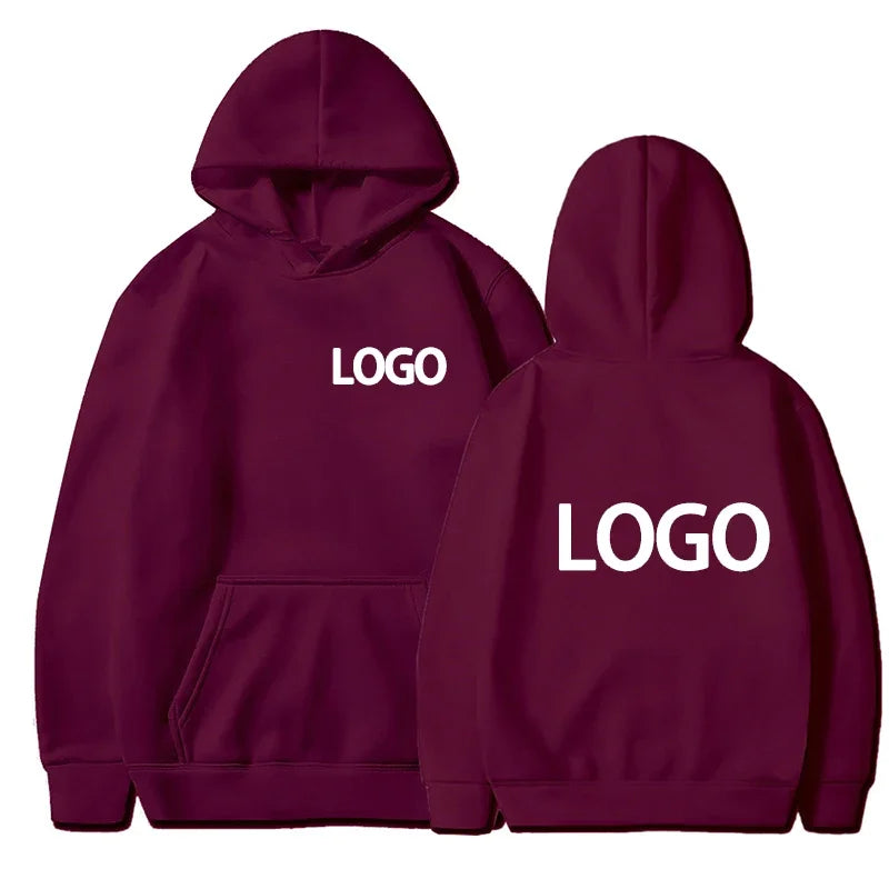 Customized Printed Hoodies Men Fashion Personality Long Sleeve Hoody Sweatshirts Women Casual Spring Autumn Pullovers Sudaderas