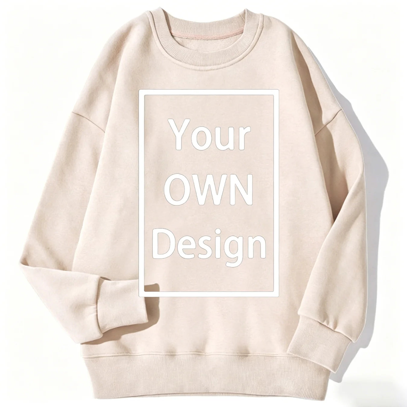 Sweatshirt Custom Graphic Logo Colour Hoodies Vintage Loose Clothing Fashion All-match  Hoody Unisex  Autumn Warm Pullovers
