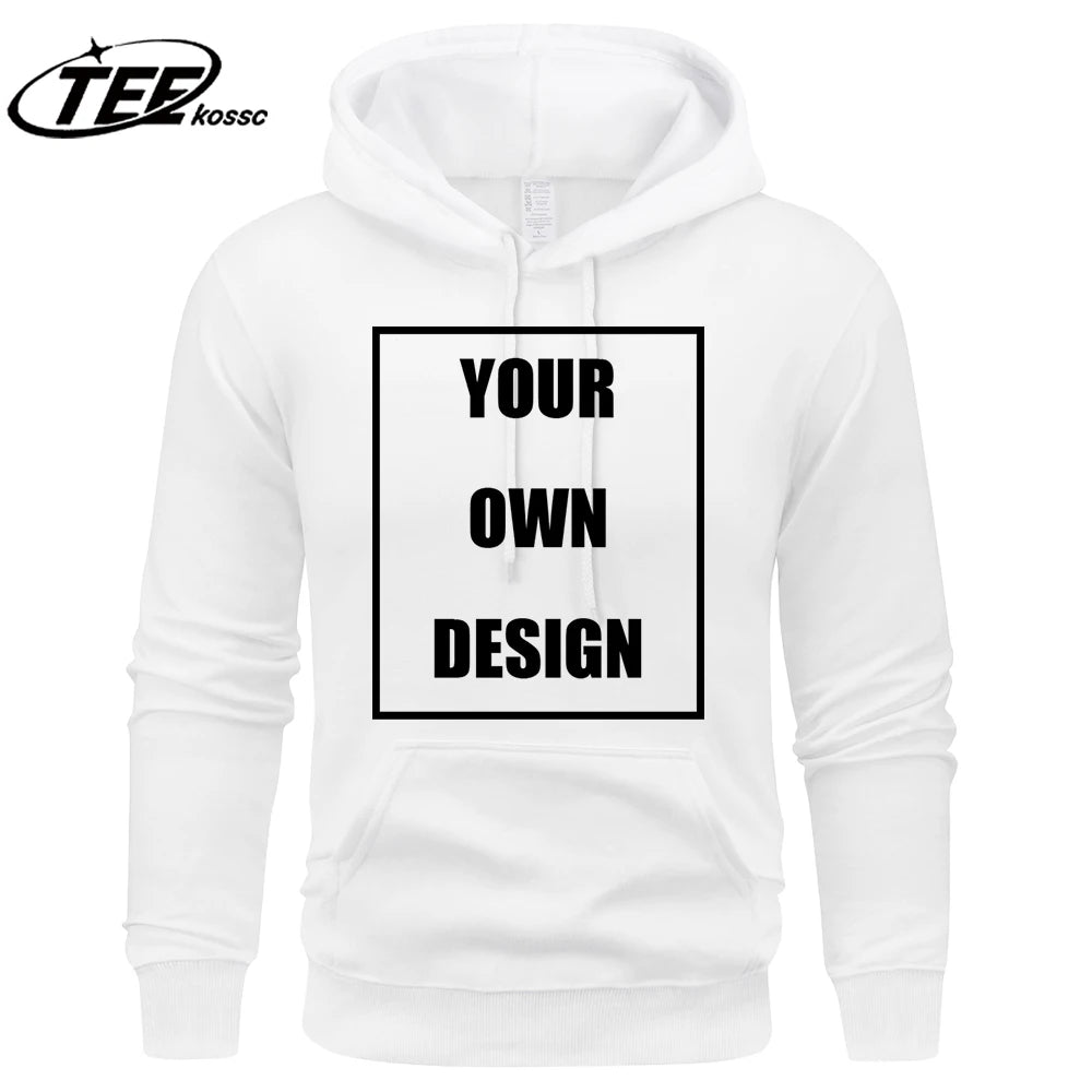 Sweatshirt Custom Graphic Logo Colour Hoodies Vintage Loose Clothing Fashion All-match  Hoody Unisex  Autumn Warm Pullovers